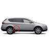 SUBARU TRIBECA B9 achterdeur beschermfolie / sticker (2005-2014)