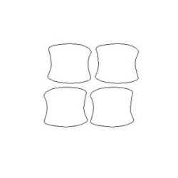 Audi Q3 I 8U omistetut suojakalvot ovenkahvoille (2012-2018)