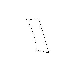 Στικερ Βαμμένο Πίσω Φτερό Toyota Corolla XII (2018-)