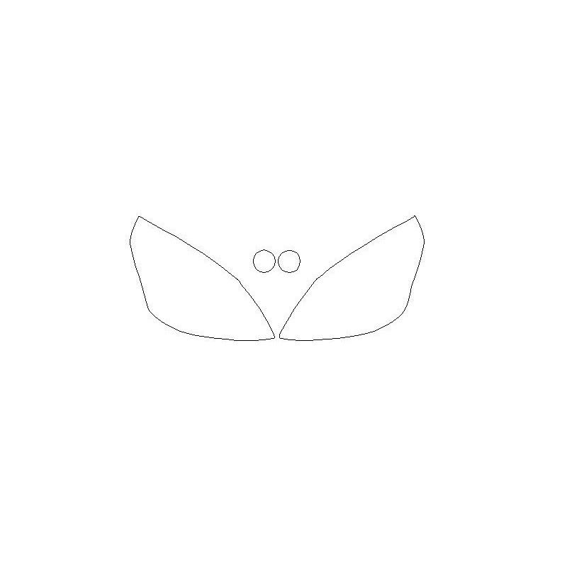 Toyota Verso elő FL fényszóró védőfólia (2009-2013)