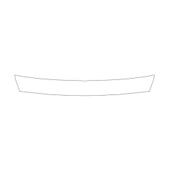 Achterbumper beschermfolie voor AUDI A3 / S3 II 8P PO FL 3D / CABRIO (2008-2013)