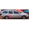 Volvo V70 Ι αυτοκόλλητα / προστατευτικές μεμβράνες στα πίσω φτερά/φτερά (1996-2000)