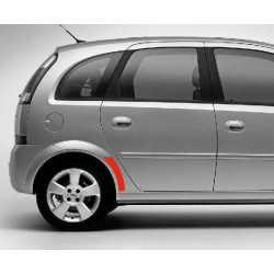 OPEL MERIVA A I arka çamurluk koruyucu film sticker / koruma filmi (2002-2010)