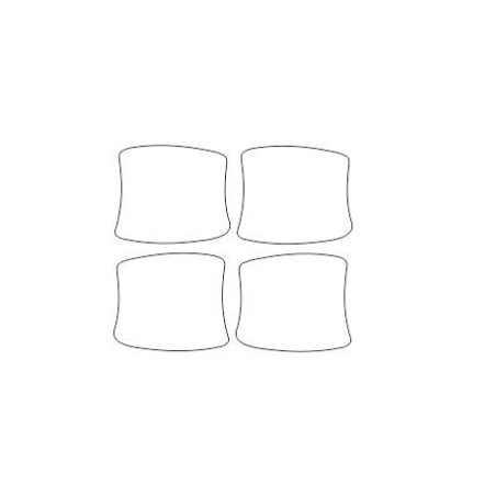 Αυτοκόλλητα / Προστατευτικά μεμβράνες για OPEL MERIVA B II (2010-2017)