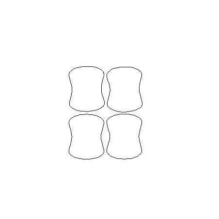 Suzuki SX4 II çıkartma koruma alt klavye için özel (2013-2021)