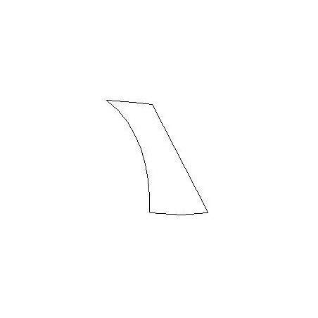 Volkswagen Arteon rear fender stickers / protective foils (2017-)