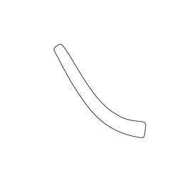 Honda Accord 8 spatbord-/achtervleugelbeschermingsstickers 74401TL0G00, 74405TL0G00