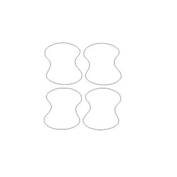 Toyota Yaris IV 4 védőfólia kilincs alá (2019-)