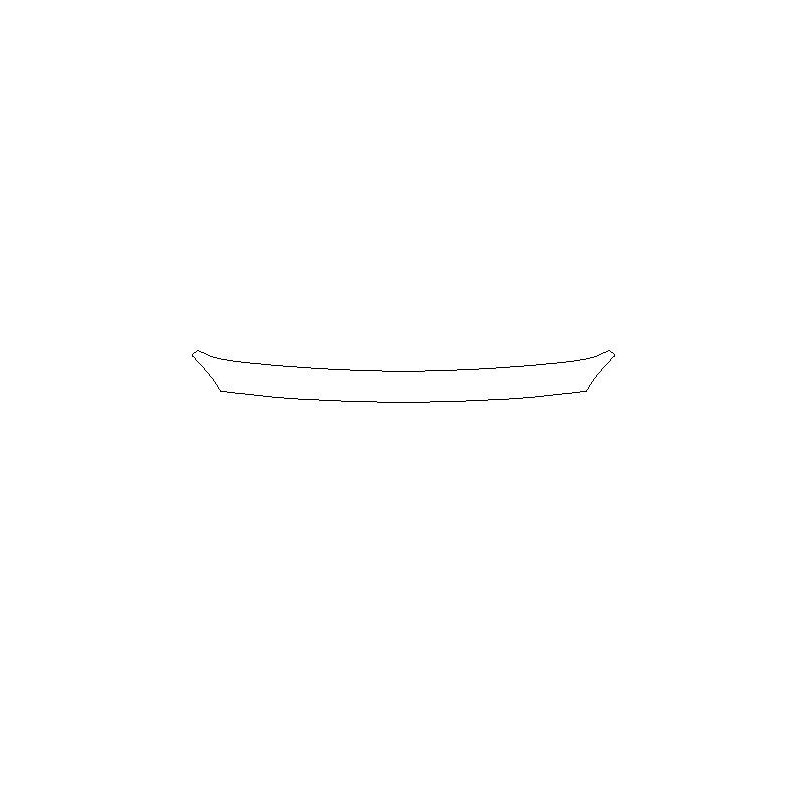 Achterbumper beschermfolie voor VW CC (2013-2016)