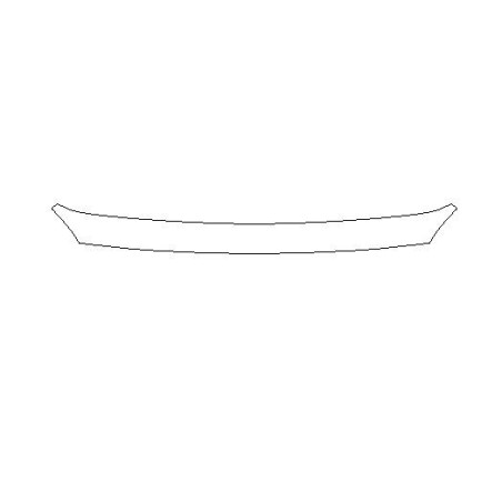 Achterbumper beschermfolie voor VW CC (2013-2016)