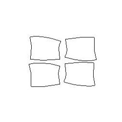 BMW X3 G01 gewijd beschermfolies voor handvatten (2017-2024)