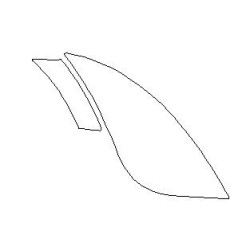 Mercedes GT AMG 4D lokasuojat ja ovien suojakalvot (2014-)