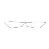 Mercedes GT AMG 4D phares / feux avant autocollants / films protecteurs