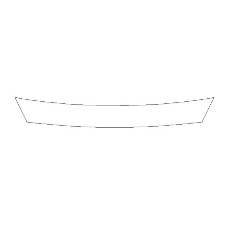BMW 4 F36 Gran Coupe sticker / beschermende folie achterbumper (2014-2020)