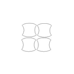 Lexus RX V beskyttelsesfilm til håndtagene (2022-)