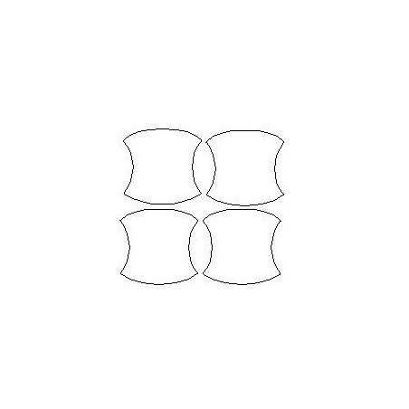 Lexus RX V Schutzfolie für Türgriffe (2022-)