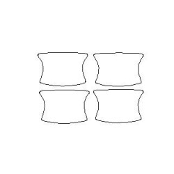 Skoda Kodiaq beschermende folie voor deurklinken (2016-2024)