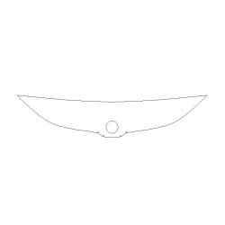 SKODA Kodiaq voor FL motorkapbeschermer (Clear BRA) (2016-2020)