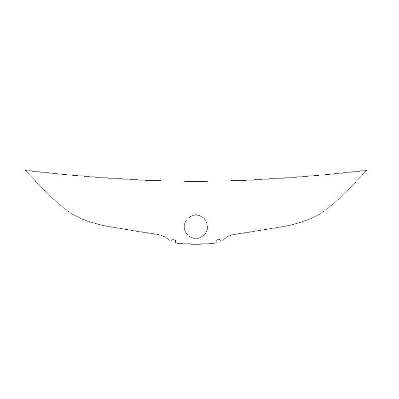 SKODA Kodiaq po FL folia ochronna na maskę (Clear BRA) (2021-2024)
