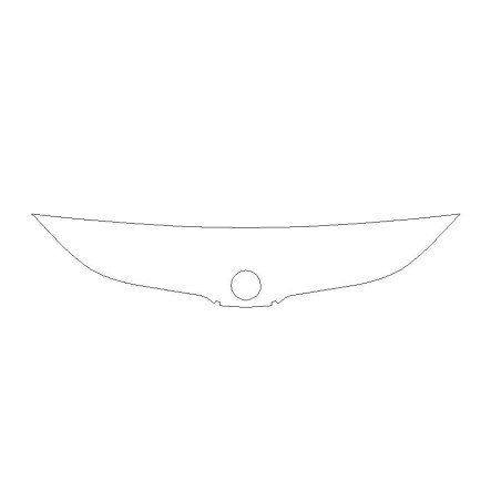 SKODA Kodiaq po FL folia ochronna na maskę (Clear BRA) (2021-2024)