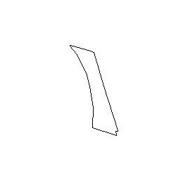 BMW 3/M3 G20 védőfóliák hátsó sárvédő (2018-)