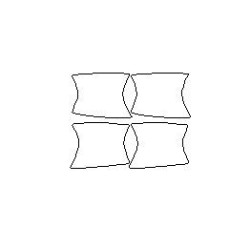 BMW 3/M3 G20 G21 omistettu suojakalvo ovenkahvoille (2018-)
