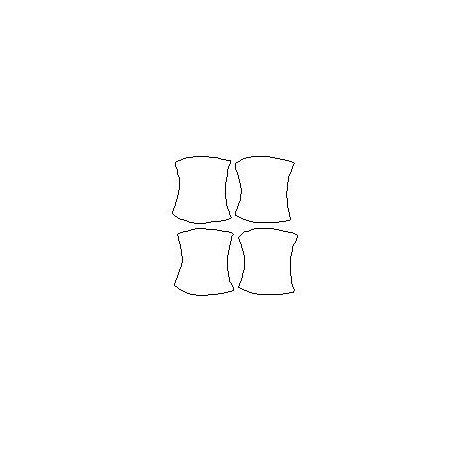 Mazda CX-3 I védelmi fóliák az ajtókilincs alá (2015-2021)