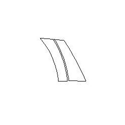 MERCEDES CLA C117 sárvédő és ajtóvédelem (2013-2019)