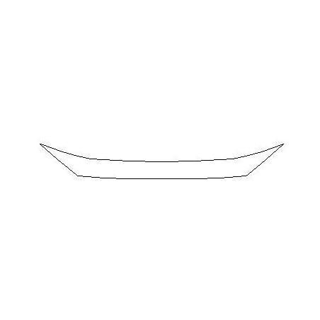 Toyota RAV4 V (5) hood extension protective film (2018-)