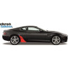 Aston Martin DB9 naklejki / folie ochronne błotnik tył