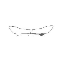 BMW 7 G11 G12 πριν FL προβολείς / φώτα μπροστά προστατευτικά με μεμβράνες από ηλεκτρονόματο...