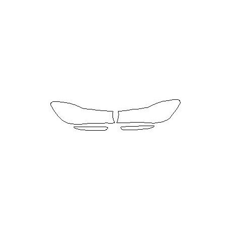 BMW 7 G11 G12 před FL reflektory / lampy přední halogeny fólie ochranné (2015-2018)