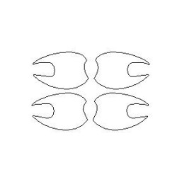 MAZDA 6 III (3) GJ Facelift beschermfolies voor deurklinken op maat (2018-)