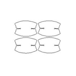 BMW X5 F15 dedikált védelmi fóliák kilincs alá (2013-2018)