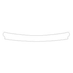 Mercedes C-razred S205 W205 kombi ochranná fólia zadného nárazníka (2014-2022)