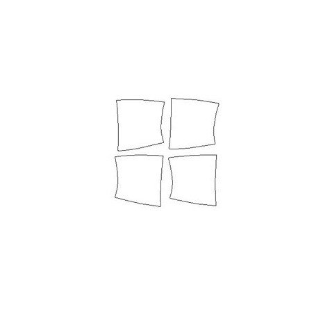 Folhas de proteção para maçanetas Ford Mondeo MK5 V (2014-2022)