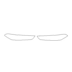 Ford Mondeo MK5 V forlygter / forlygter beskyttelsesfilm (2014-2022)