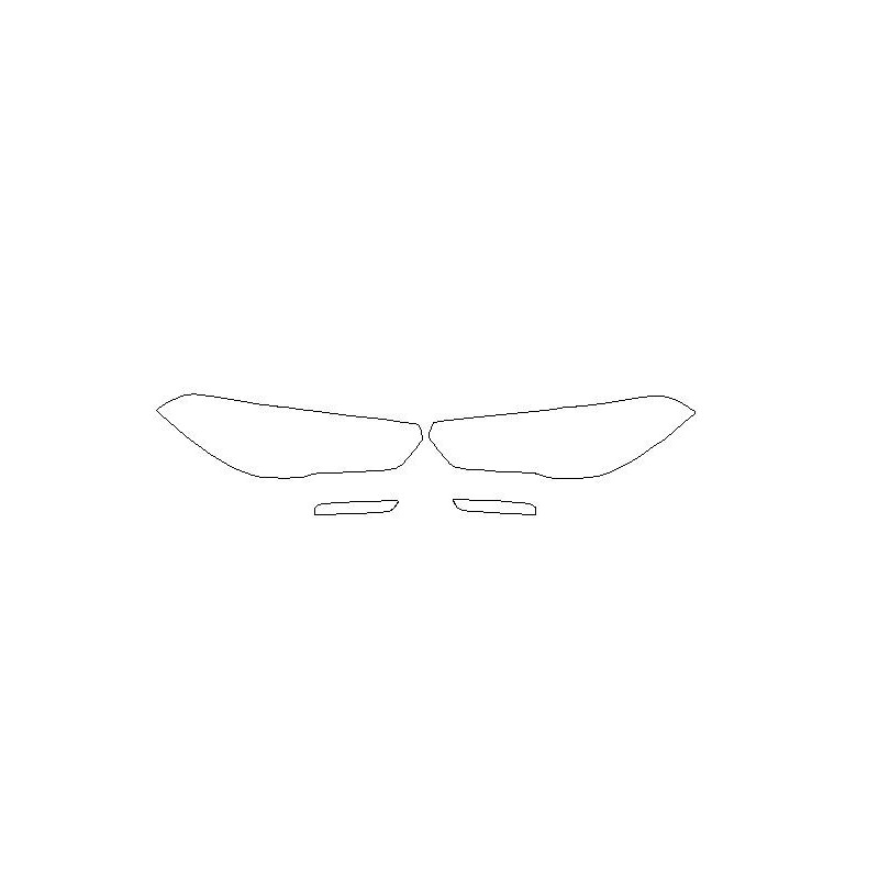 BMW X6 III G06 faros / películas protectoras de faros (2019-)