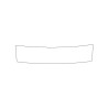 Renault Modus hatchback achterbumper beschermfolie (2004-2012)