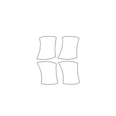 Lexus GS IV Schutzfolien für Türgriffe (2012-2020)