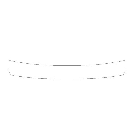 Subaru XV Crosstrek II rear bumper protective film (2018-)