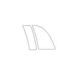 MERCEDES ML-klasse W164 beschermfolie achterbumper en achterdeuren (2005-2011)