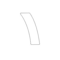 Volvo V50 sárvédő hátfólia (2004-2012)