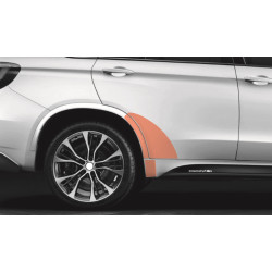 BMW X5 M (M Sport) F15 çamurluk, kapı eşiği arka film koruyucuları (2014-2018)