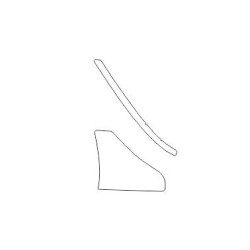 MITSUBISHI LANCER VIII (8) védőfólia sárvédő / küszöb Sportback Sedan (2007-2017)