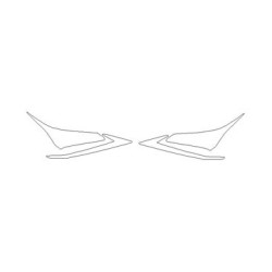 Lexus NX 200T fényszórók / első lámpák / nappali védőfóliák (2014-2021)