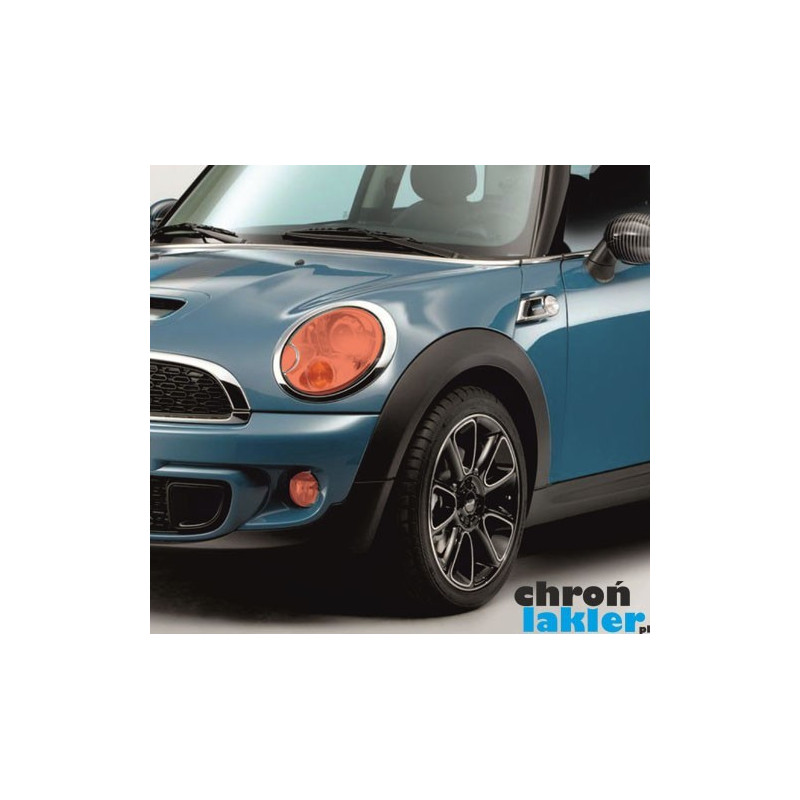 Mini Cooper naklejki / folie ochronne na reflektory / światła przednie
