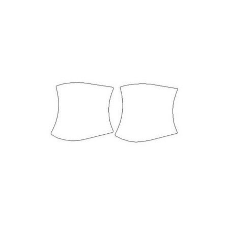 Fiat 124 Spider dedizierte Schutzfolien für Türgriffe (2016-2020).