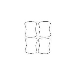 SUBARU IMPREZA V védőfóliák a kilincsekhez (2017-2023)