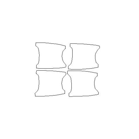 Mercedes-benz CLS C218 záhradní fólie na kľučky (2010-2018)